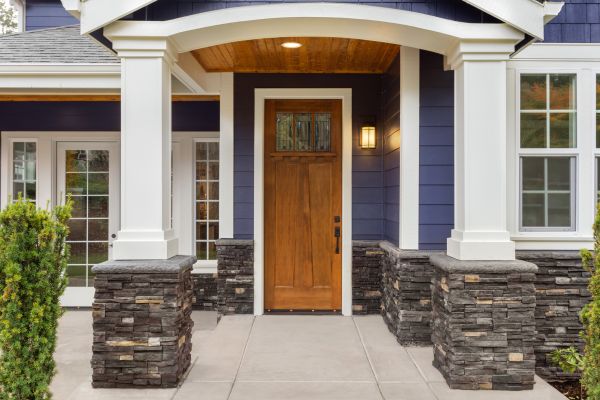 Brick Entryway Construction