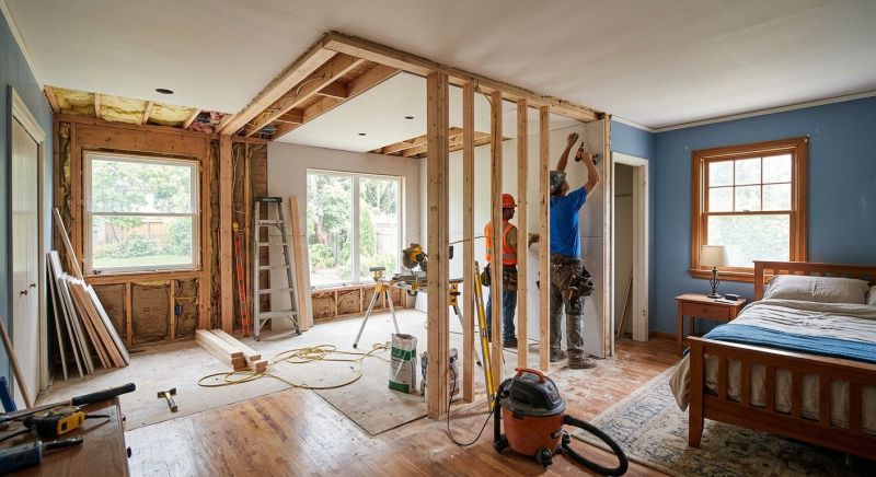 Bedroom Enlargement in Conroe, TX