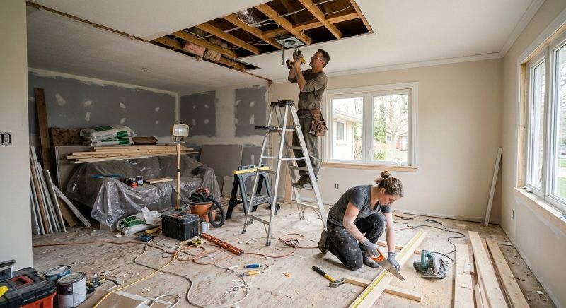 Rec Room Renovation in Denver County, CO